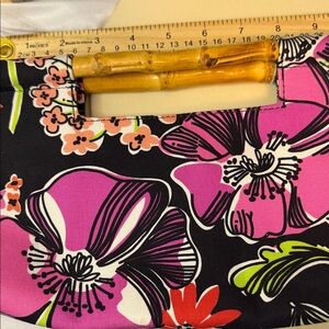 Lilly Pulitzer Neon Lime Zip Wristlet Pouch